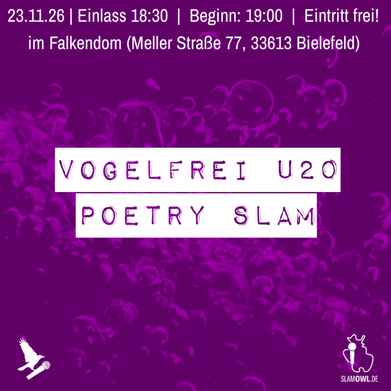 Vogelfrei U20 Slam Bielefeld